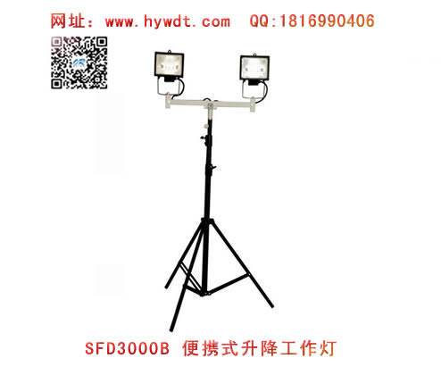 浙江乐清海洋王SFD3000B便携式升降工作灯